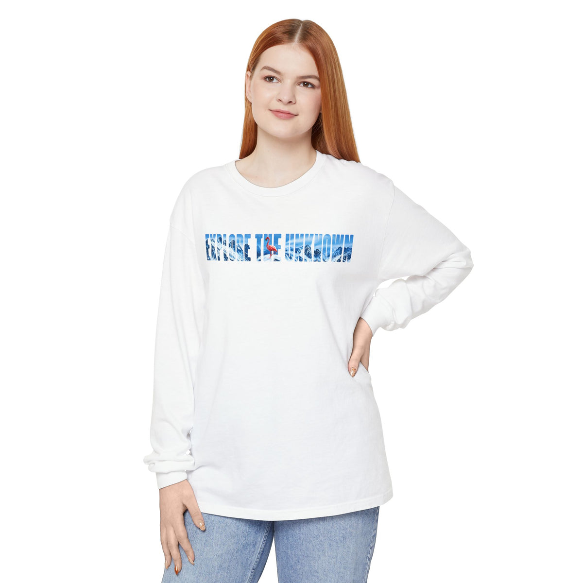 The Flamingo - Immersive Front Long Sleeve