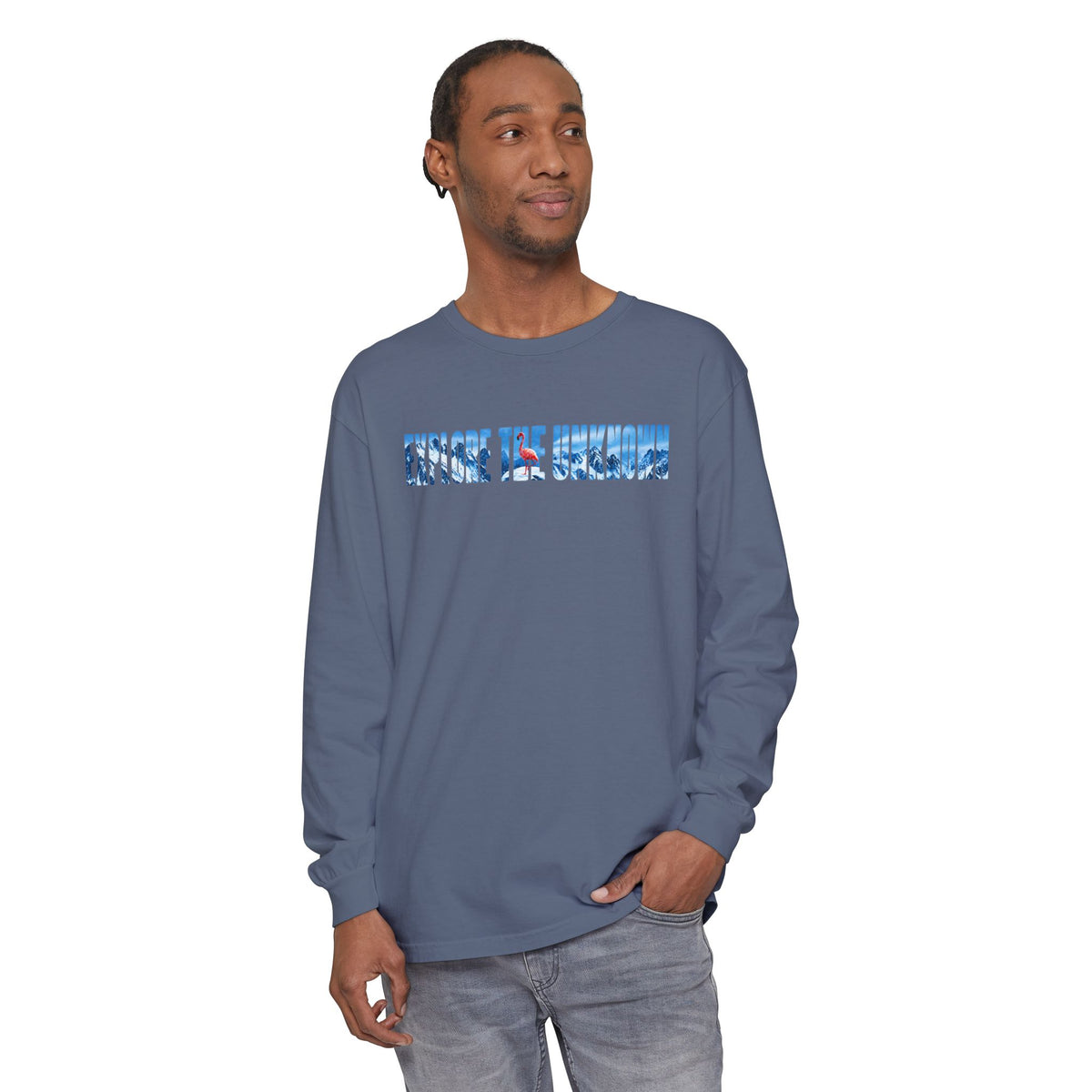 The Flamingo - Immersive Front Long Sleeve