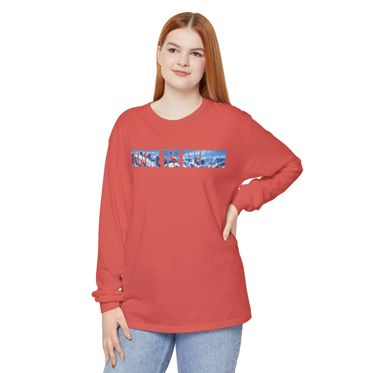 The Flamingo - Immersive Front Long Sleeve